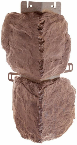 Наружный угол бутовый камень (скифский), 0,44 х 0,18м (н) купить в Омске