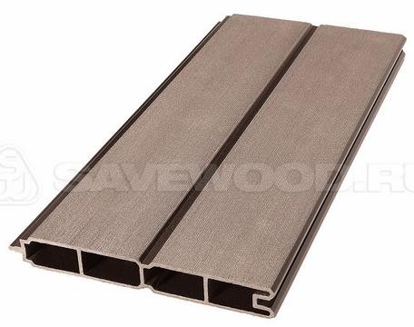 Заборный профиль из ДПК Savewood SW Agger матовый терракот купить в Омске