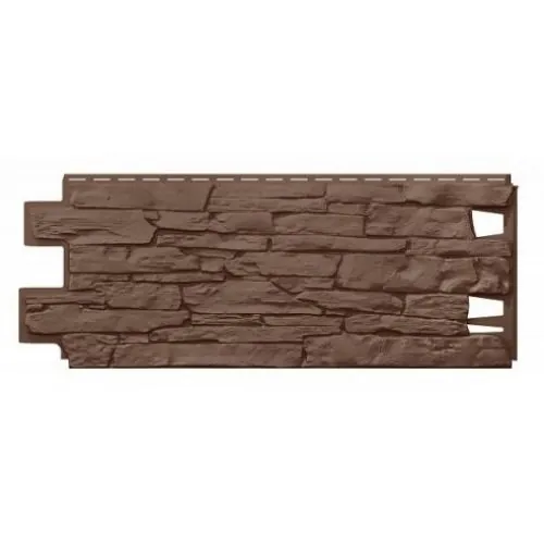 Фасадная панель VOX VILO Solid Stone Коричневый купить в Омске
