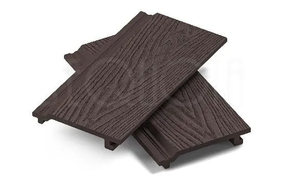 Доска фасадная ДПК 3D SEQUOIA Evolution WOOD BROWN купить в Омске