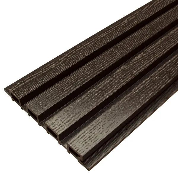 Фасадная доска из ДПК Faynag Wood Рейка Венге купить в Омске