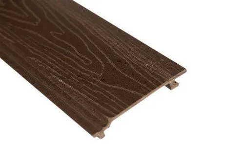 Фасадная панель  из ДПК ECODECKING Коричневый купить в Омске