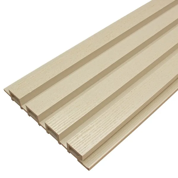 Фасадная доска из ДПК Faynag Wood Рейка Слоновая кость купить в Омске
