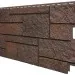 Фасадная панель VOX Sandstone (Сандстоун) темно коричневый купить в Омске