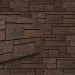 Фасадная панель VOX Sandstone (Сандстоун) темно коричневый купить в Омске