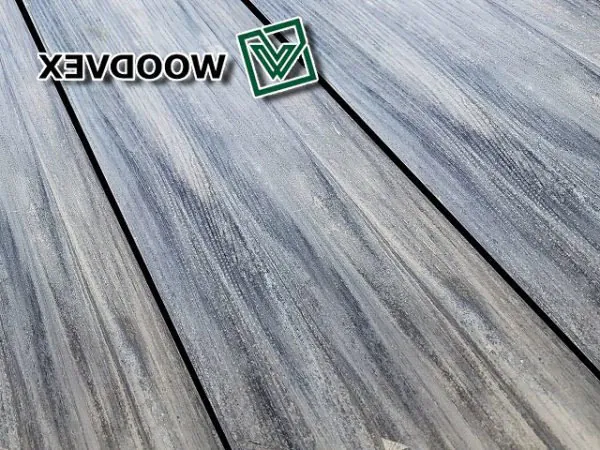 Террасная доска из ДПК WOODVEX Select Бело-серый купить в Омске