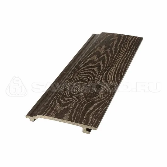 Сайдинг из дпк savewood sw-sorbus тангенциальный распил темно-коричневый купить в Омске