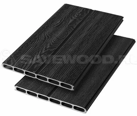 Грядочная доска ДПК 3D Savewood SW Laurus чёрный купить в Омске