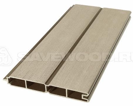 Заборный профиль из ДПК Savewood SW Agger матовый тик купить в Омске