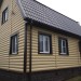 Сайдинг "blockhouse" под бревно, Престиж ВН-01, золотистый купить в Омске