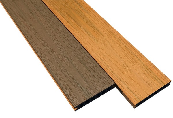 Террасная доска двухсторонняя WOODVEX Select Co-Extrusion Dual Teak / Latte купить в Омске