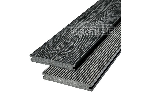 Террасная доска из ДПК Faynag Premium Massive 3D — Кварц купить в Омске