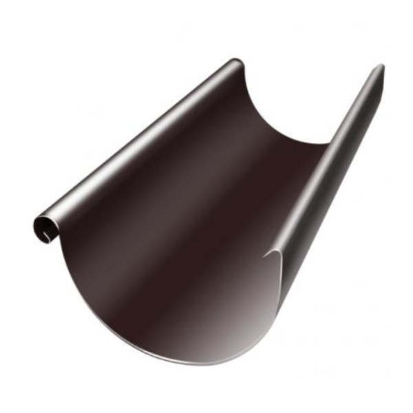 Водосток Grand Line 150x100 – Желоб 3м RAL 8017 купить в Омске