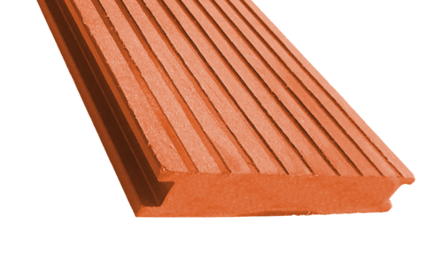 Террасная доска из ДПК ECODECKING Premium Терракот купить в Омске