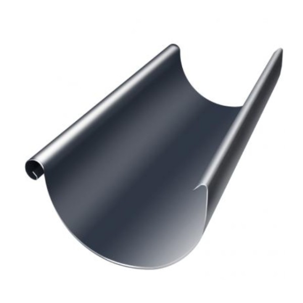 Водосток Grand Line 125x90 – Желоб 3м RAL 7024 купить в Омске