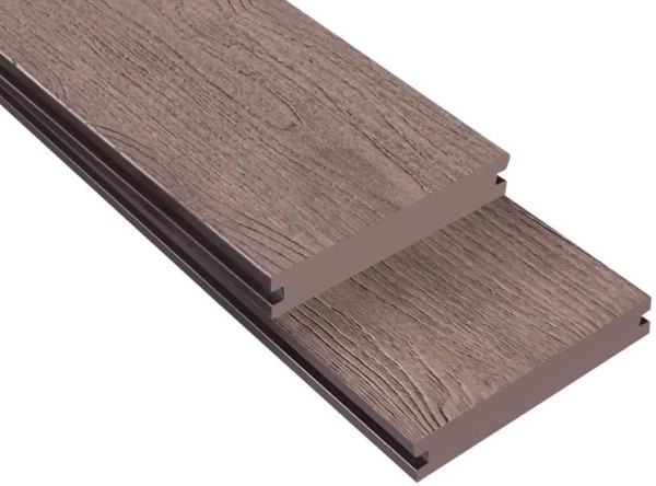 Террасная доска ДПК Outdoor 3D полнотелая NEVADA/CALIFORNIA BROWN коричневая микс купить в Омске