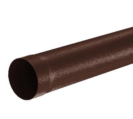 Водосток Aquasistem, Система 150/100 - Труба водосточная 3.00м RAL 8017 Коричневый matt купить в Омске