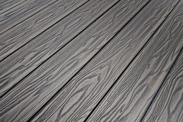 Террасная доска из ДПК Terrapol Смарт 3D Пустотелая с пазом Черное дерево купить в Омске