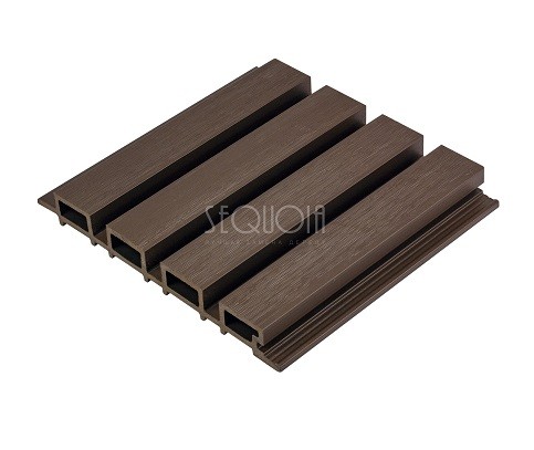 Доска фасадная ДПК 3D SEQUOIA co-extrusion BROWN купить в Омске