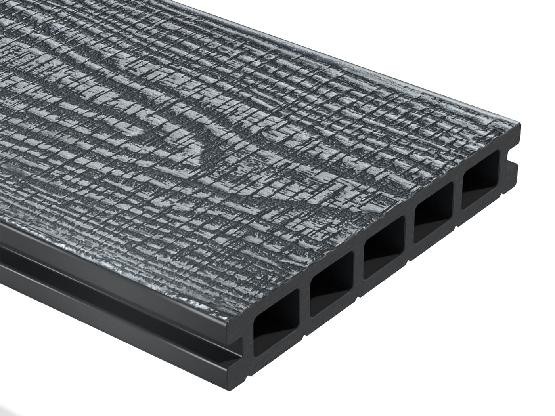 Террасная доска из ДПК WOODVEX Expert Antique Stone Gray купить в Омске