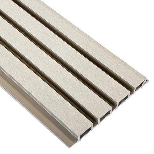 Фасадная реечная панель EasyDecking Wood-X 219х26 Бежевый купить в Омске