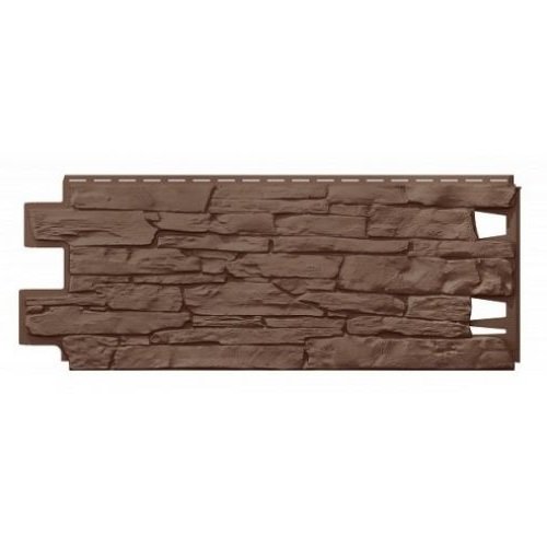 Фасадная панель VOX VILO Solid Stone Коричневый купить в Омске