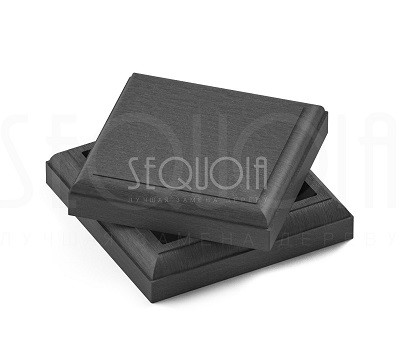 Комплект крышка/юбка для столба SEQUOIA GRAY купить в Омске