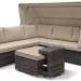 Диван-Трансформер AFINA плетеный из иск. ротанга AFM-320B Brown купить в Омске