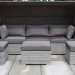 Диван-Трансформер AFINA плетеный из иск. ротанга AFM-320G Grey купить в Омске