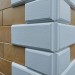 Угол Наружный к Фасадным Термопанелям Доломит Дагестанский Камень 400 мм Белый купить в Омске