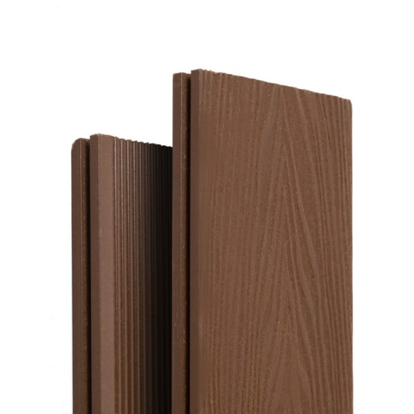 Террасная доска Ecodecking Экстра 3D полнотелая Шоколад купить в Омске