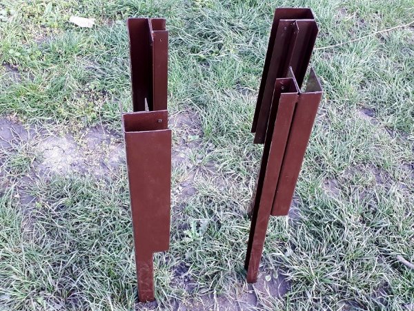 Угловой элемент металл, 90° для доски 225х30 мм Holzhof купить в Омске