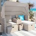 Комплект мебели AFINA плетеной из иск. ротанга AFM-330 Beige купить в Омске