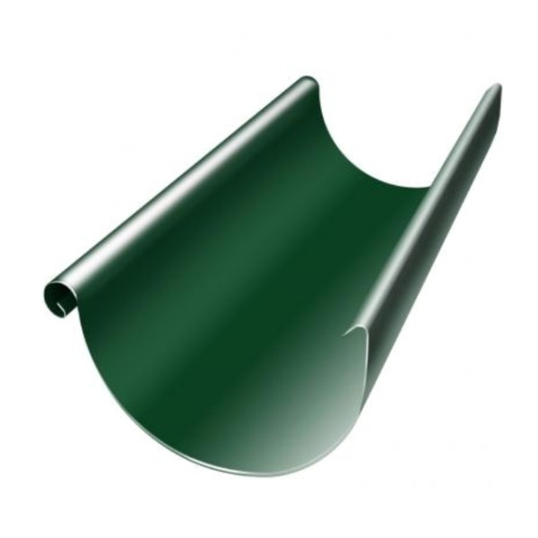 Водосток Grand Line 125x90 – Желоб 3м RAL 6005 купить в Омске