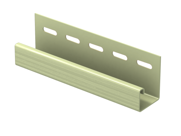 J-планка Ю-пласт Классика зелёная купить в Омске