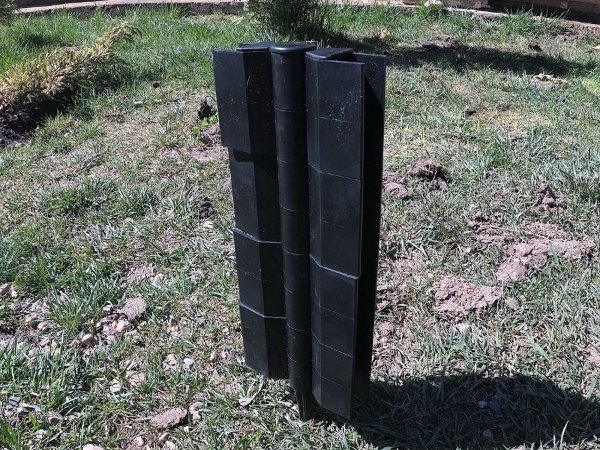 Угловой элемент поворотный, пластиковый от 60° до 300° для доски 300х30 мм из ДПК чёрный Holzhof купить в Омске