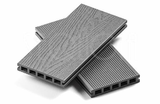 Доска террасная ДПК 3D SEQUOIA Evolution WOOD GRAY купить в Омске