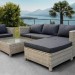 Комплект мебели AFINA плетеной из иск. ротанга YR821G Grey/Grey купить в Омске