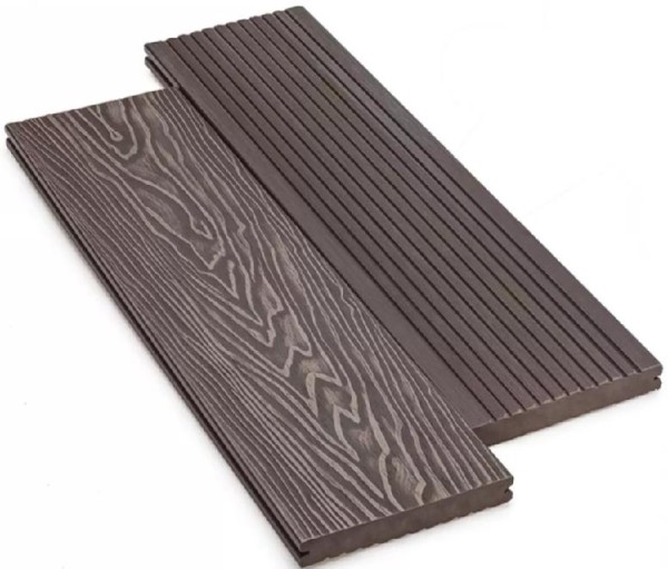 Террасная доска ДПК Deckart Monolit 3D Венге купить в Омске