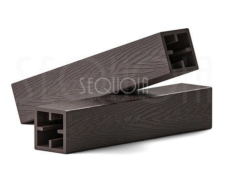 Столб SEQUOIA Evolution 3D WOOD BROWN купить в Омске