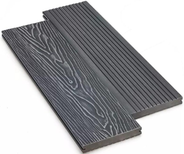 Террасная доска ДПК Deckart Monolit 3D Графит купить в Омске