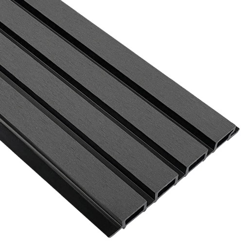 Фасадная реечная панель EasyDecking Wood-X 219х26 Черное дерево купить в Омске