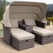 Комплект мебели AFINA плетеной из иск. ротанга AFM-330B Brown купить в Омске