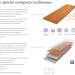 Фибросайдинг DECOVER 3600 x 190 x 8 мм Snow купить в Омске