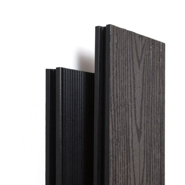 Террасная доска Ecodecking Техно плюс Графит купить в Омске