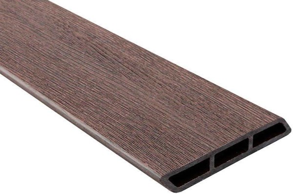 Доска Ромбус 3D ДПК Outdoor STORM BROWN коричневая микс купить в Омске
