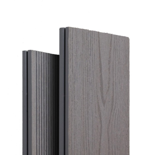 Террасная доска Ecodecking Техно Серый купить в Омске