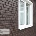 Фасадная панель Ю-Пласт Стоун Хаус Кирпич Коричневый купить в Омске
