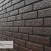 Фасадная панель Ю-Пласт Стоун Хаус Кирпич Коричневый купить в Омске
