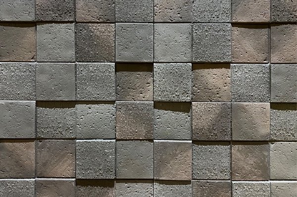 Фиброцементные панели КАНЬОН коллекция 3D-МОЗАЙКА 45 купить в Омске